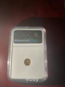 Us State Animal Series Cook Island Alabama- Yellowhammer Bird 1/2 Gram Gold Coin