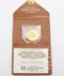 Vatican John XXIII 1962 Medal Vatican Council 10.5 grams. 900 Gold Gem Proof
