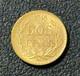 Vintage 1945 1.66 Gram. 900 Fine Gold Mexico Dos Pesos Coin Rare. 0482 Oz Gold