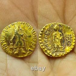 Wonderful old kushan high carat Gold rare Coin 1.39 grams